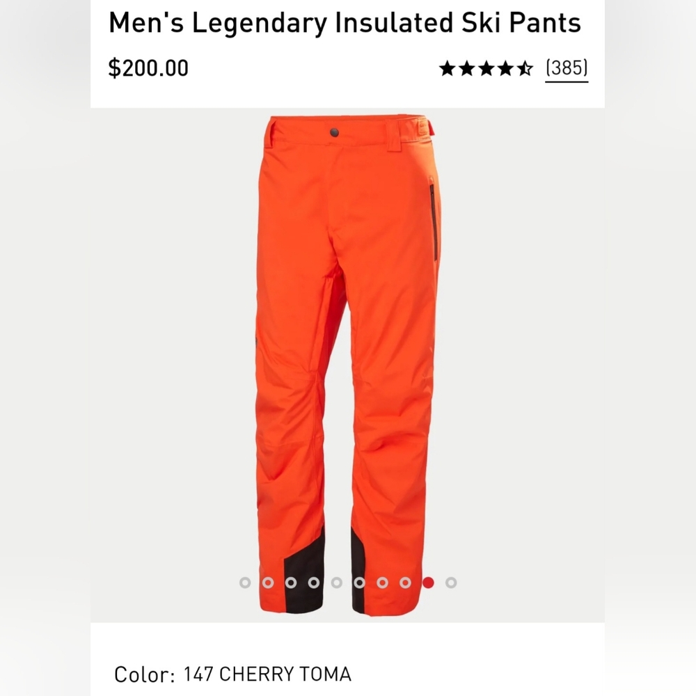 Mens Helly Hansen Legendary Ski Pants XXL